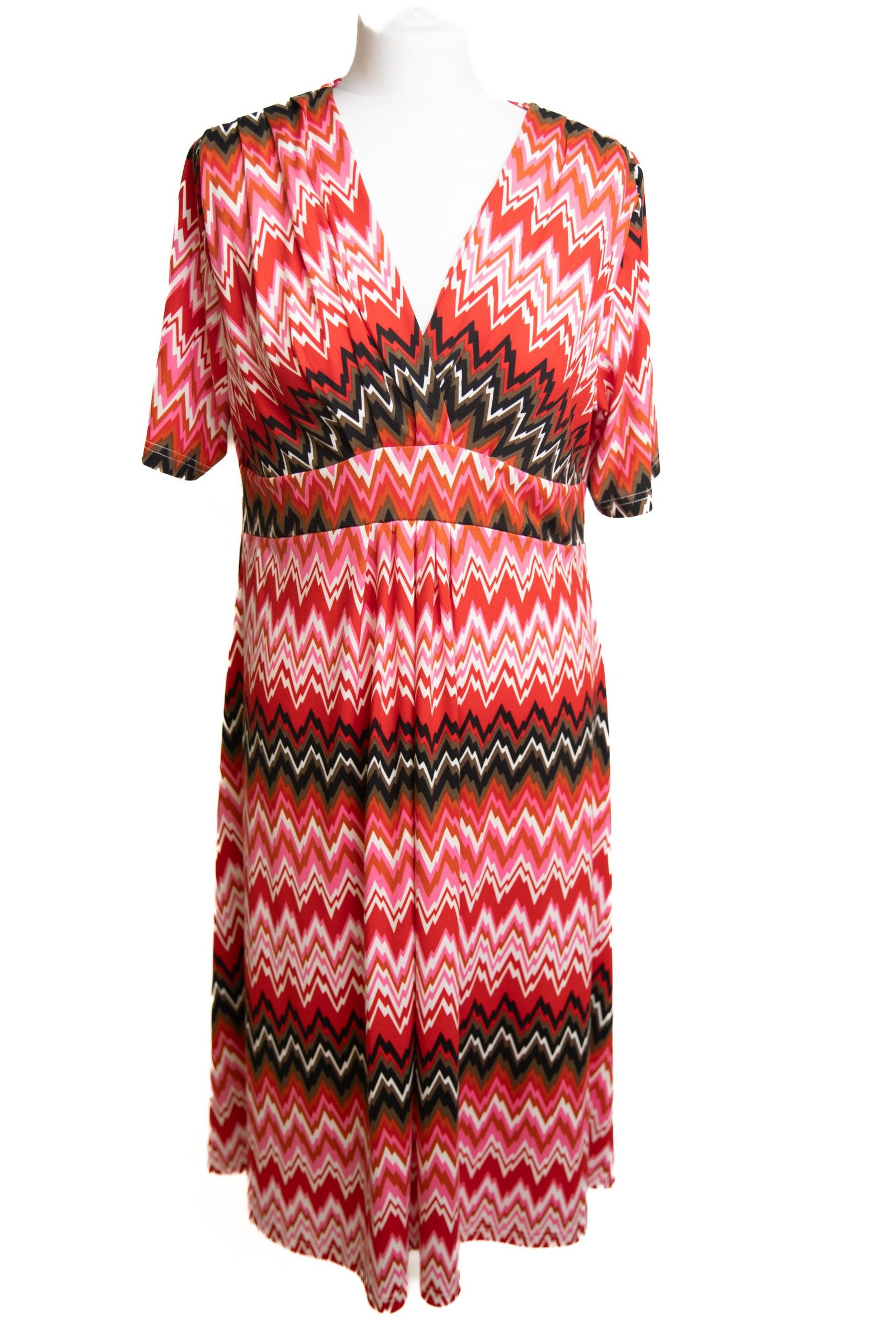 Mavis Dress Red Multi - Image 2