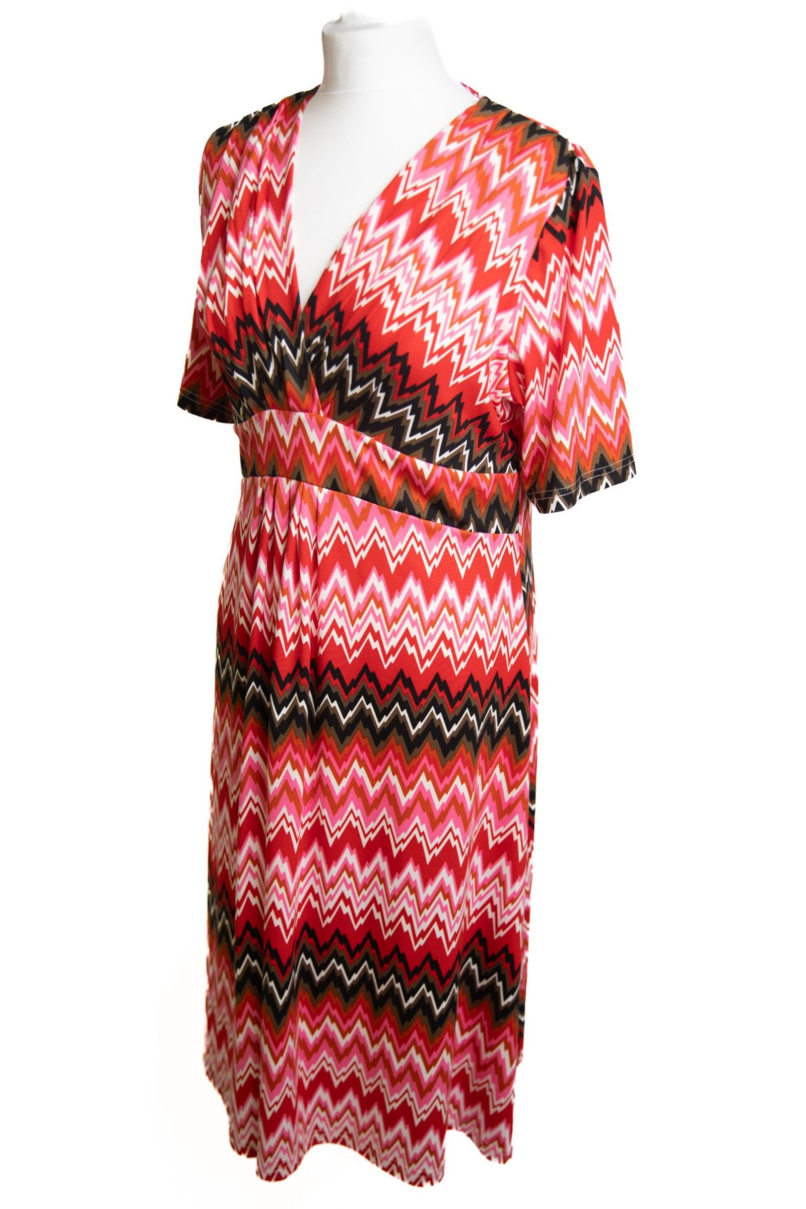 Mavis Dress Red Multi - Image 4
