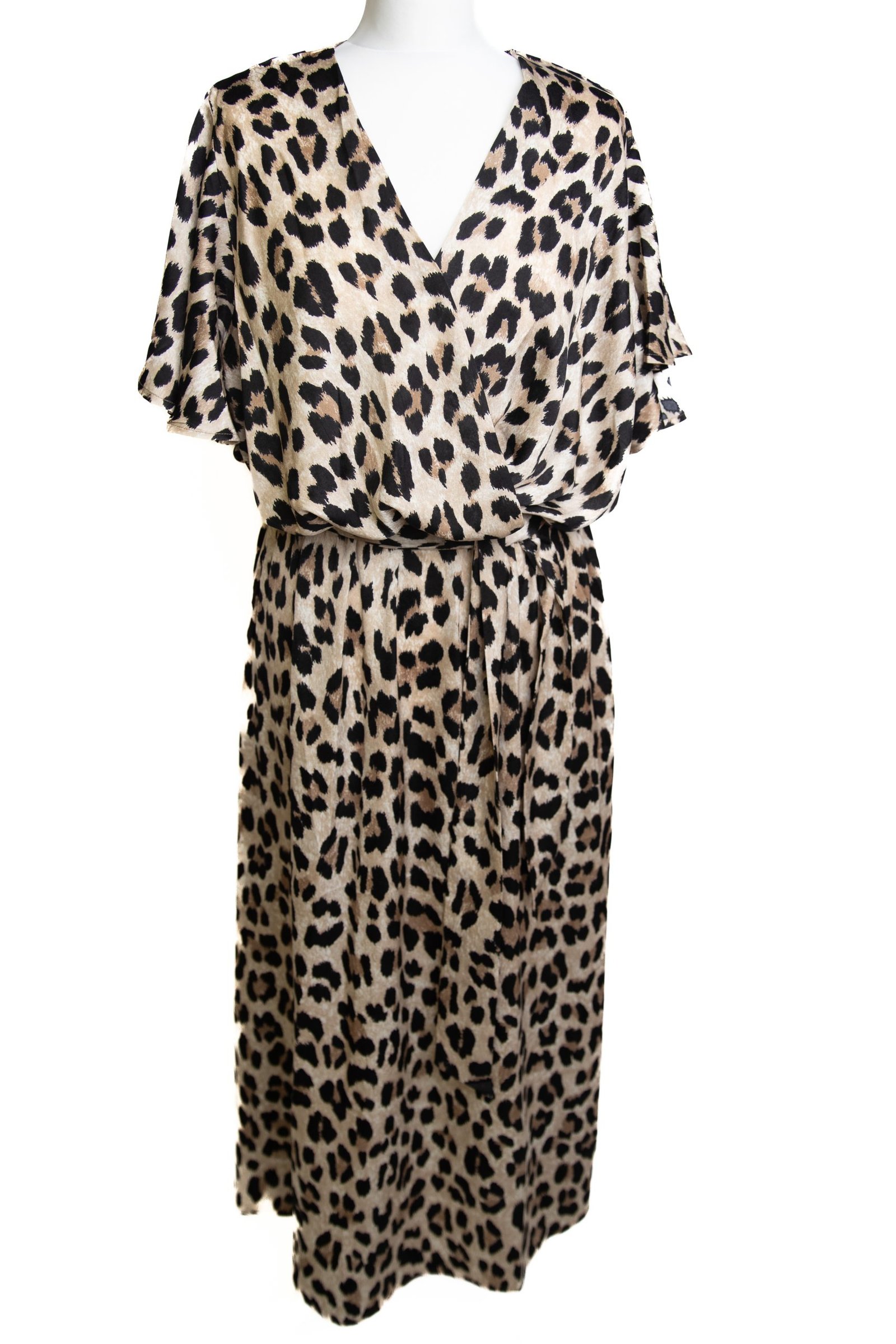 Ruth Dress Stone Leopard - Image 4