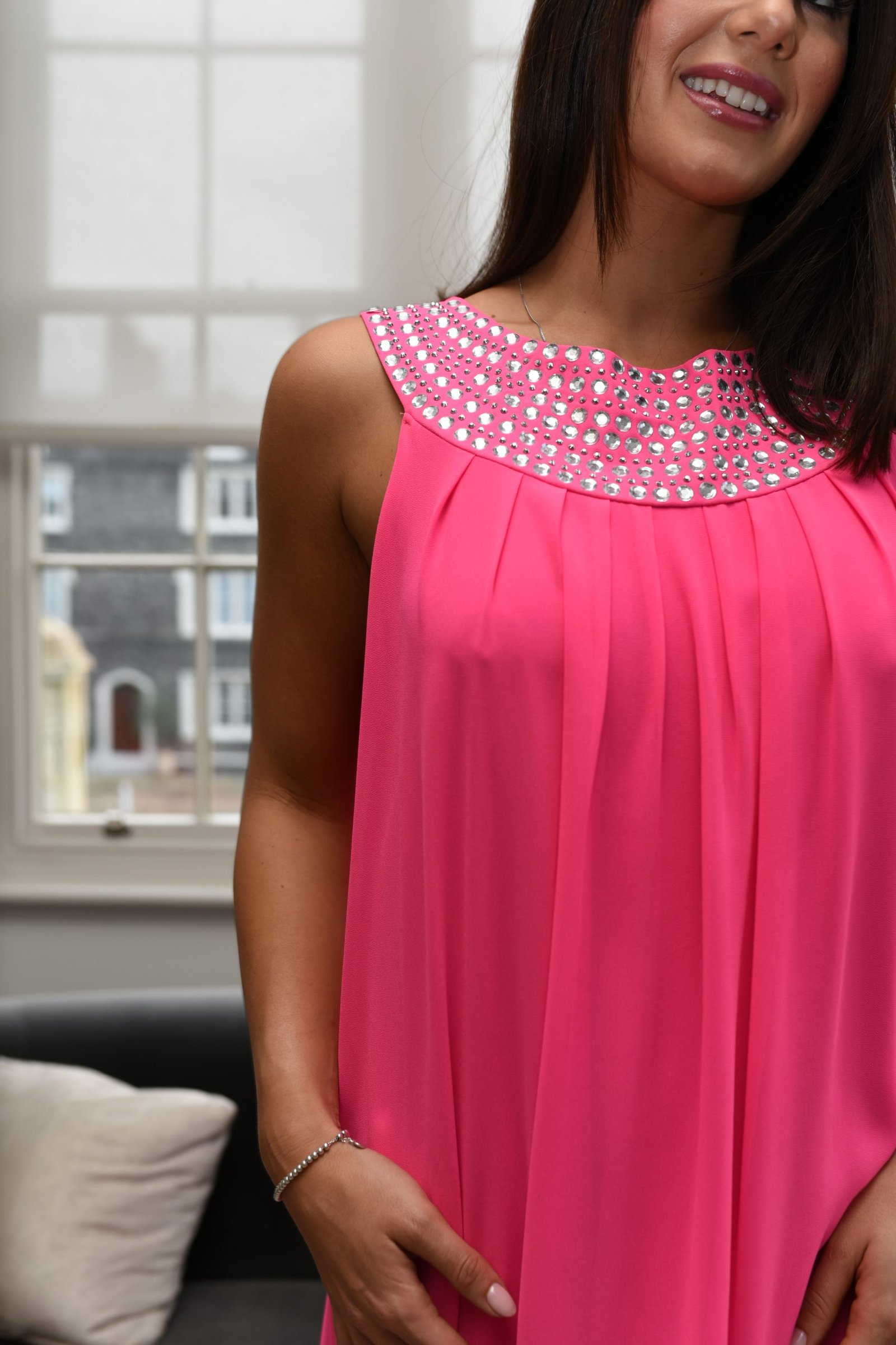Jewel Pink Dress - Image 7