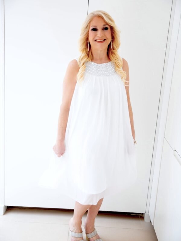 Jewel White Dress