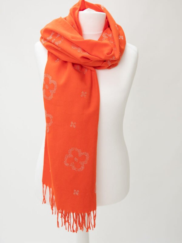 Jessica Orange Scarf