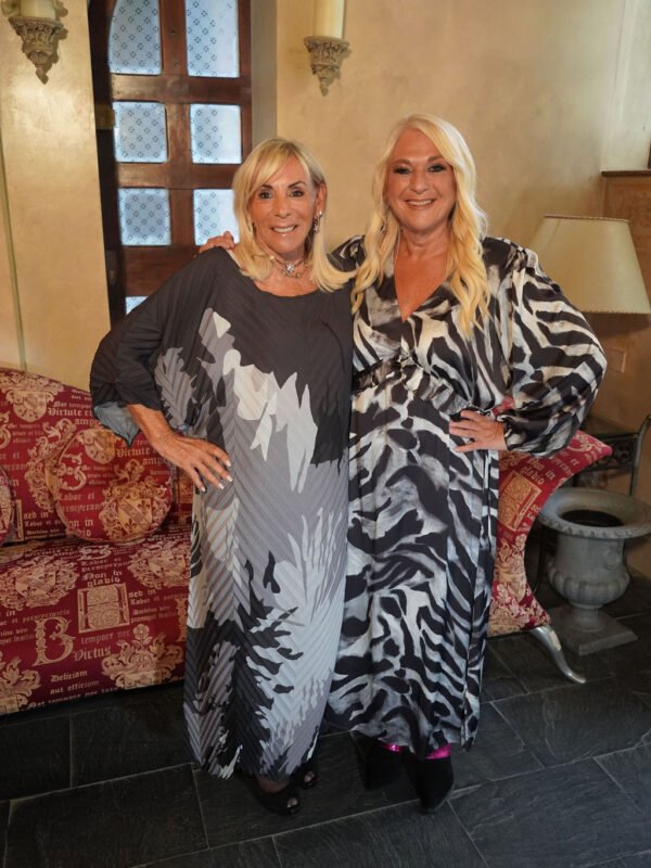 Melinda Grey Pleated Dress