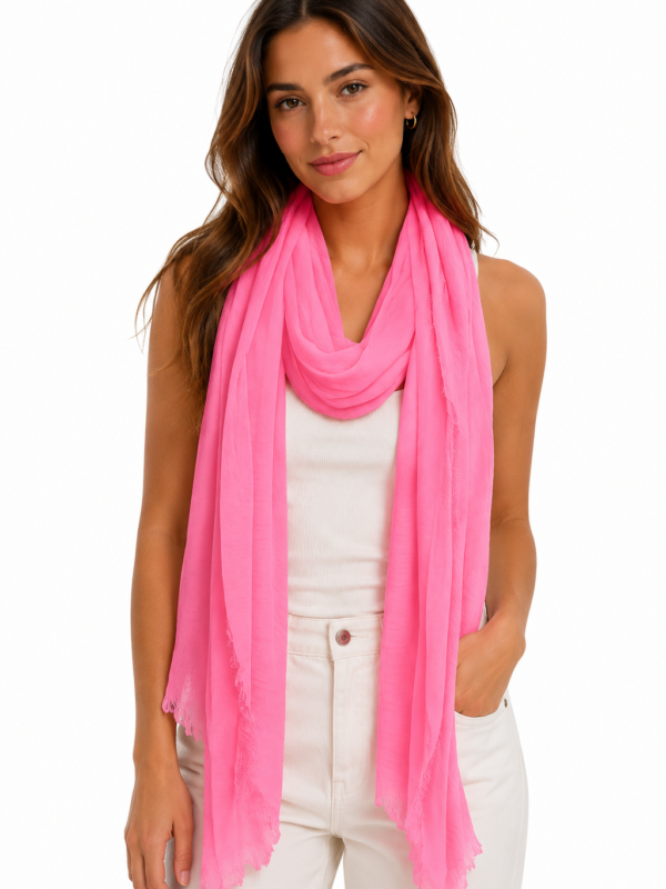 Linen feel Scarf